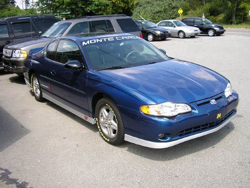 Tressa Miller drives a blue Jeff Gordon Chevrolet Monte Carlo