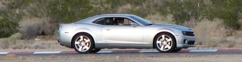 silver Camaro Coupe