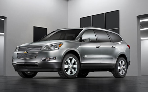 2009 Chevy Traverse stock photo