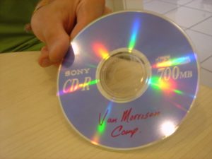 picture of a Van Morrison cd