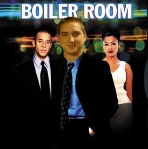 Joe Hesselman - star of the movie Boiler Room (just kidding)