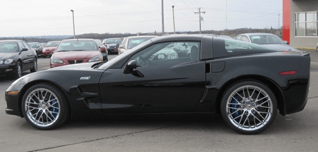 black Corvette ZR1