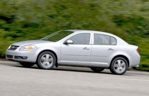 silver Chevrolet Cobalt sedan