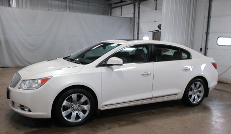 2010 white Buick LaCrosse