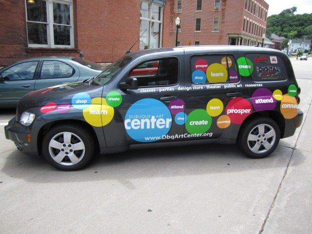 Dubuque Art Center HHR wrap