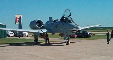 The A-10 Warthog plane