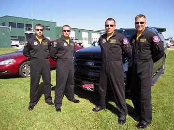 The A-10 East Demonstration Team is Greatful for Runde's Vehicles.