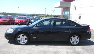 Jenni MCCann's black Impala SS