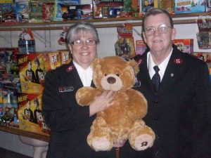 Salvation Army Corps officers Major Tom and Kay Mason