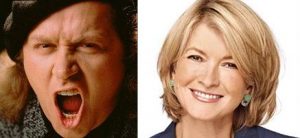 photo showing Sam Kinison side by side with Martha Stewart