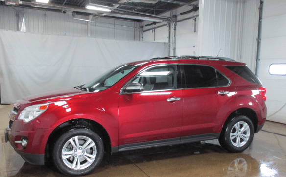 used red Chevy Equinox that will soon be heading to Morrison Illinois