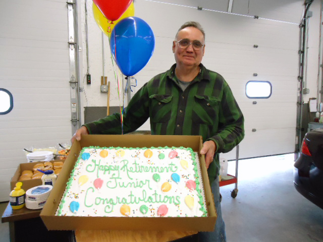 Elmer's retirement party at Runde Auto Group