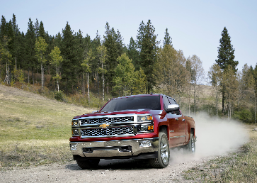 2014 red Chevy Silverado 1500