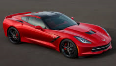 red 2014 Corvette C7 Stingray