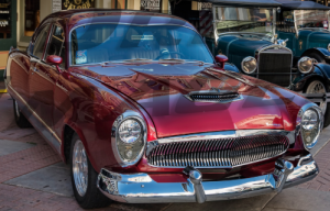 red car with a big block Chevy motor!