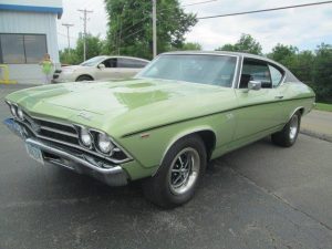 green 1969 Chevrolet Chevelle SS 396