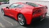 red Corvette Stingray