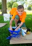 Young student in summer kids program at  University of Wisconsin-Platteville