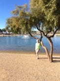 Mary on the beach