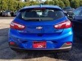 Blue Chevy Cruze hatchback