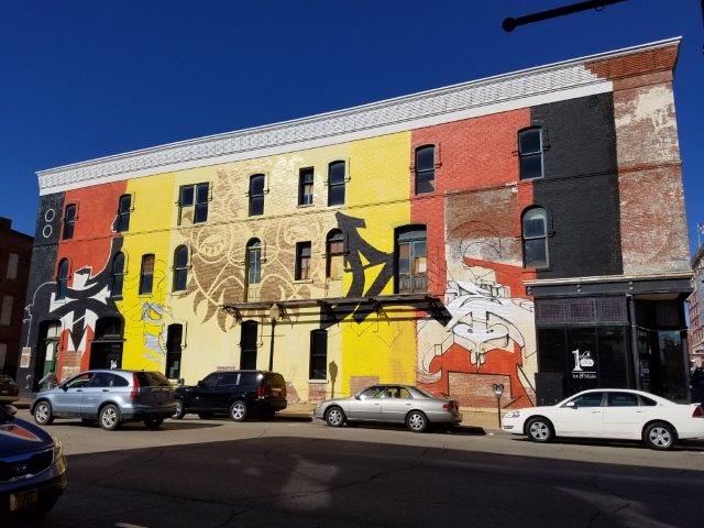 wall mural in Dubuque Iowa