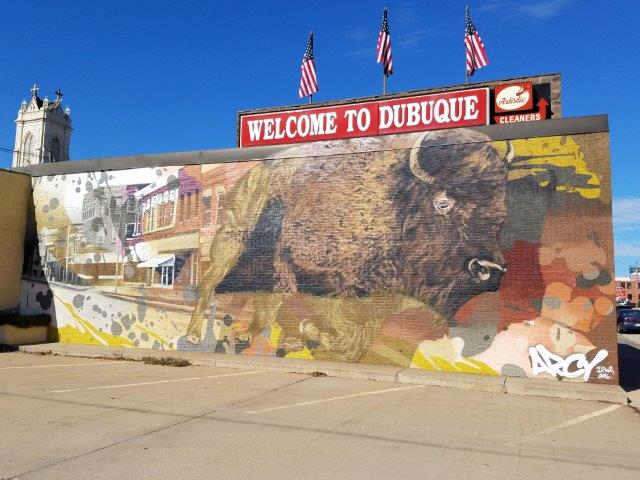 wall mural in Dubuque