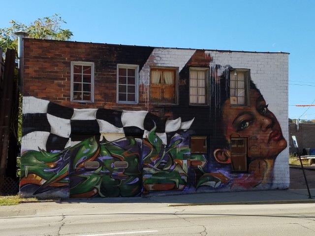 wall mural in downtownDubuque