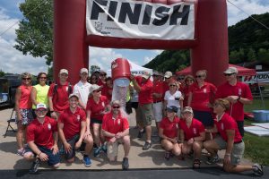 Run 4 Troops finish line