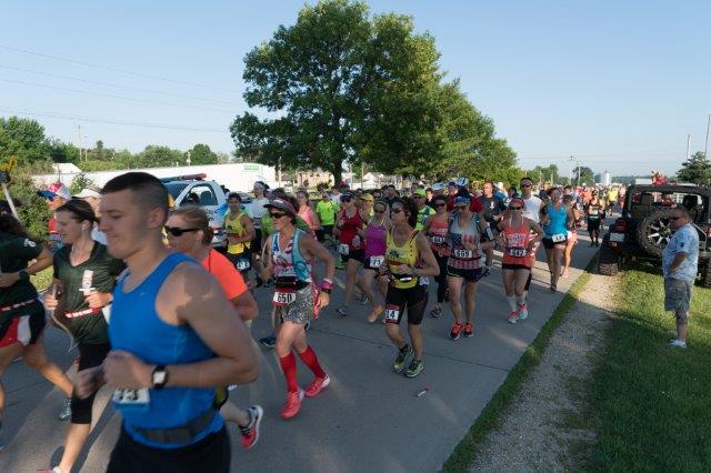 Run 4 Troops participants jogging