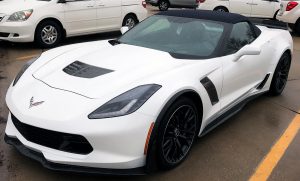 Corvette Plant Manager's White Z06 Corvette