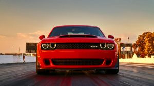 challenger srt demon front view