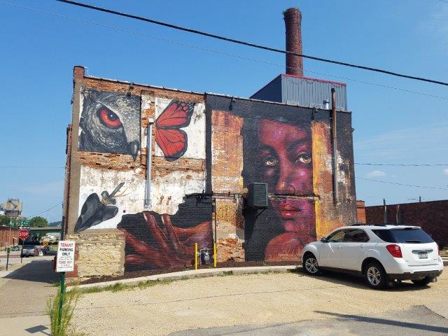 wall mural in Dubuque IA