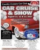 Car Cruise vintage poster