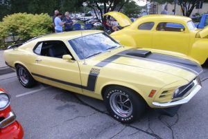 Classic car at the Country Cruisers Car Club rally