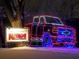 Reflections in the Park - Dubuque holiday light display