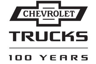 100 years of Chevy trucks logo