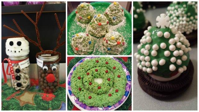 photo collage of decorative baked goods from the Runde Bake Sale