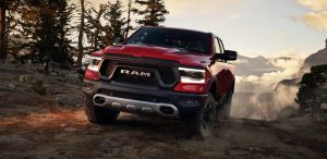 red 2019 Ram 1500