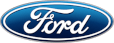 Ford logo on Runde Auto Group's dealership website