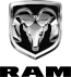 Ram truck logo on Runde Auto Group's dealership website