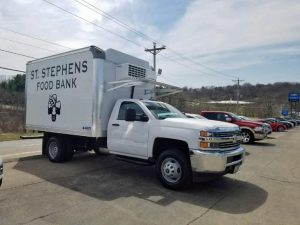 St. Stephen's Food Bank refrigeration truck