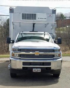 St. Stephen's Food Bank truck front view