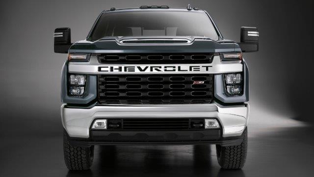 2020 Chevy Silverado HD front view