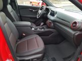 red Chevrolet Blazer -interior