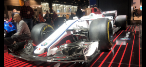 Sauber F1 car at Chicago Auto Show 2019