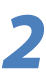 image of the numeral 2