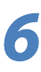 image of the numeral 6