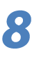 image of the numeral 8