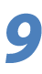 image of the numeral 9