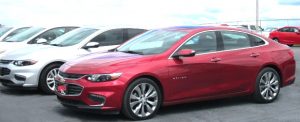 New Chevy Malibu at Runde Chevrolet Dealership near Dubuque